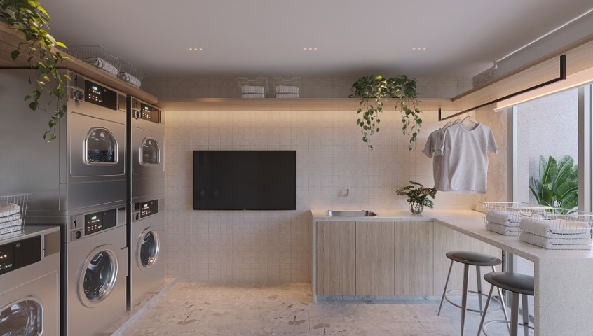 Laundry compartilhada