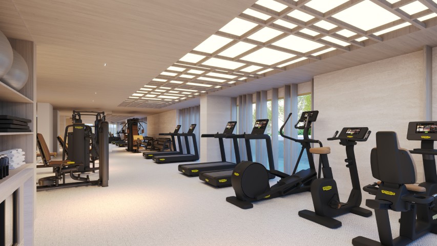 Fitness equipado Technogym